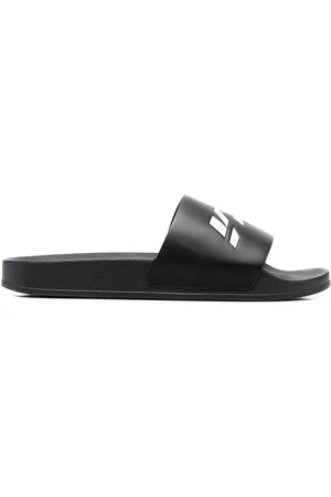 Vetements Logo-print slides