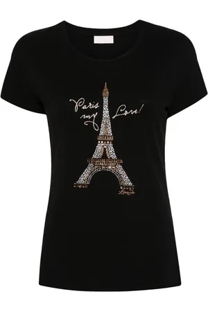 Liu Jo Rhinestoned T-shirt