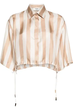 Fendi Pequin blouse