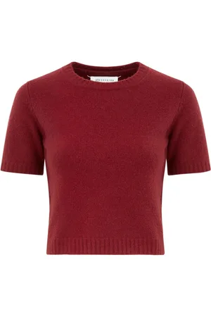 Maison Margiela Cropped wool top