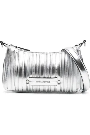 Karl Lagerfeld Metallic shoulder bag