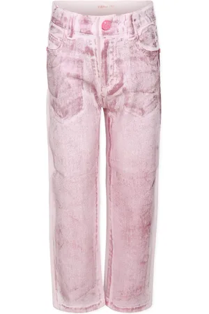 Billieblush Logo-patch trousers