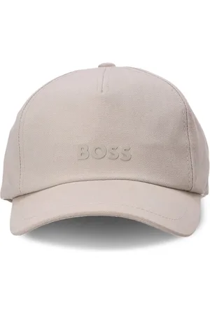HUGO BOSS Logo-print cotton cap