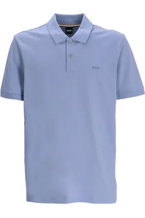 HUGO BOSS Logo-embroidered polo shirt