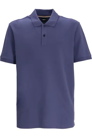 HUGO BOSS Logo-embroidered polo shirt