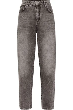 Philipp Plein High-waisted tapered jeans