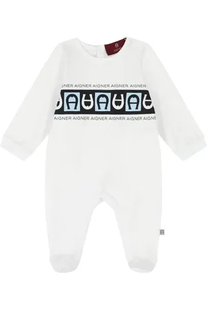 Aigner Logo-print babygrow