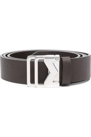 Montblanc Leather grainy belt