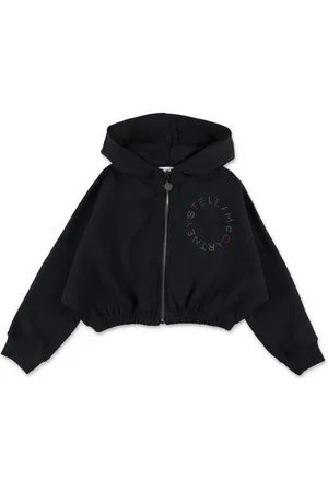 Stella McCartney Crystal-logo hoodue