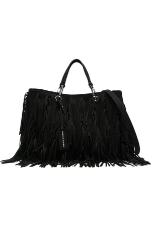 Emporio Armani Fringed tote bag