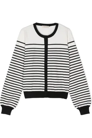 Twin-Set Logo-intarsia cardigan