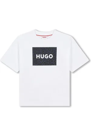 HUGO BOSS Logo-print cotton T-shirt