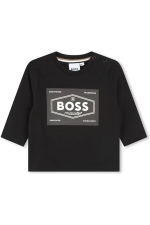 HUGO BOSS Logo-print cotton T-shirt