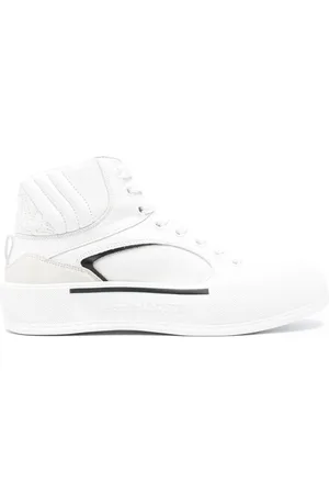 Alexander McQueen Seal-embroidered sneakers
