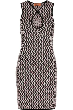 Missoni Zigzag-pattern mini dress