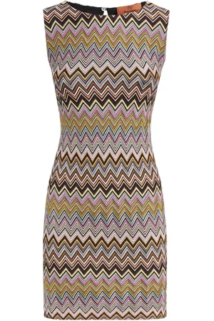Missoni Zigzag sleeveless mini dress