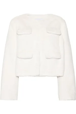 Self-Portrait Faux-fur jacket