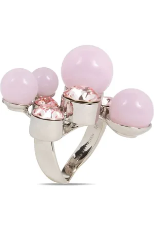 DRIES VAN NOTEN Ornamented brass ring