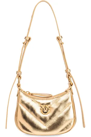 Pinko Half moon wrinkled bag
