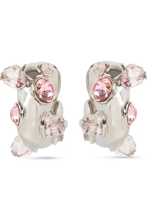 DRIES VAN NOTEN Beaded loop earrings