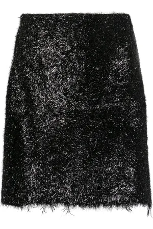 JNBY Metallic effect knitted skirt