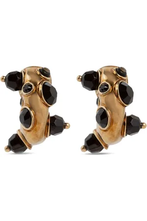 DRIES VAN NOTEN Beaded loop earrings