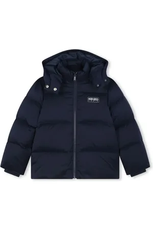 Kenzo Water-repellent hooded puffer jacket
