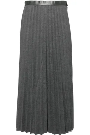 JNBY A-type pleated skirt