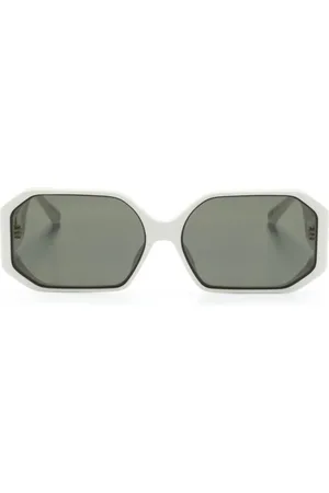 Linda Farrow Bailey geometric-frame sunglasses