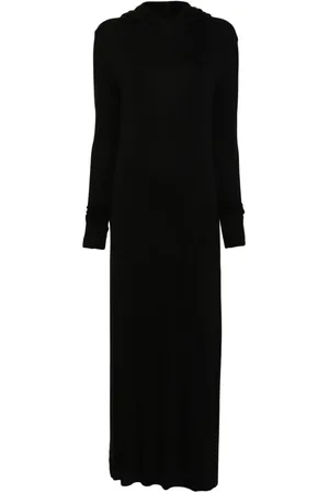THOM KROM Hooded maxi dress