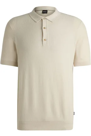 HUGO BOSS Knitted polo shirt