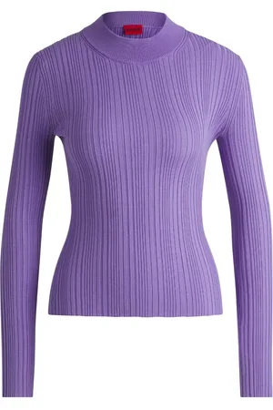 HUGO BOSS Ribbed-knit jumper