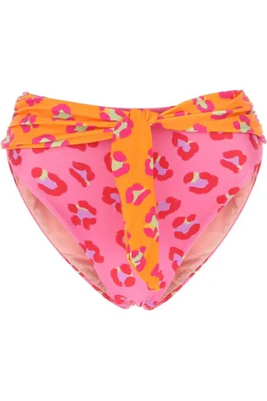 Farm Rio Animal print stretch bikini bottoms