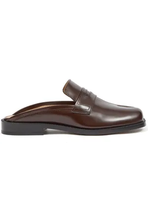Maison Margiela Tabi City leather mules