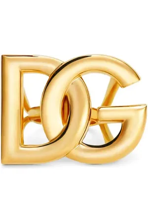 Dolce & Gabbana DG logo-plaque ring