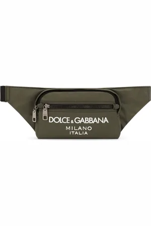 Dolce & Gabbana Logo-print zip-fastening belt bag