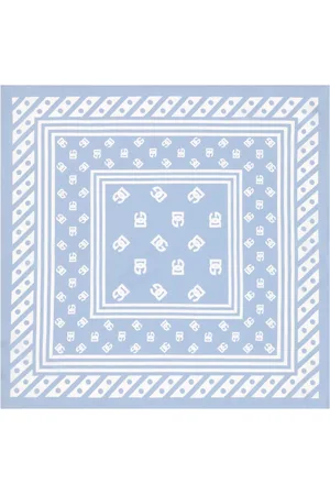 Dolce & Gabbana Logo-print silk scarf