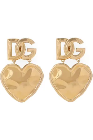 Dolce & Gabbana Heart-pendant earrings