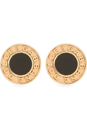 Dolce & Gabbana Logo-debossed stud earrings