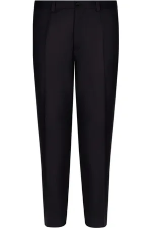 Dolce & Gabbana Straight-leg virgin-wool trousers