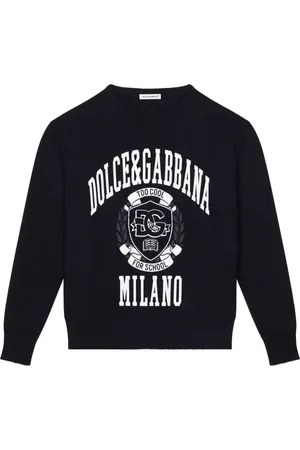 Dolce & Gabbana Logo-print cotton jumper