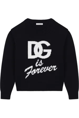 Dolce & Gabbana DG logo wool sweatshirt