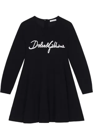 Dolce & Gabbana Embroidered logo dress