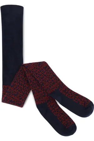 Dolce & Gabbana Logo-jacquard tights