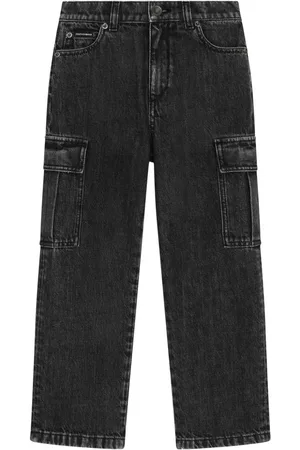 Dolce & Gabbana Logo-plaque cargo jeans
