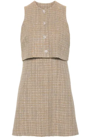 Sandro Penelope tweed minidress