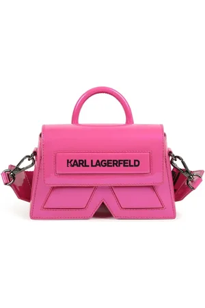 Karl Lagerfeld Logo print handle bag