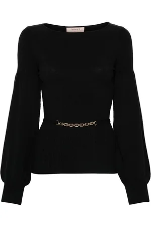 Twin-Set Boat-neck sweater