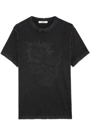Zadig & Voltaire Graphic-print organic-cotton t-shirt