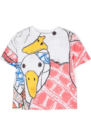 Burberry Illustration-style-print T-shirt